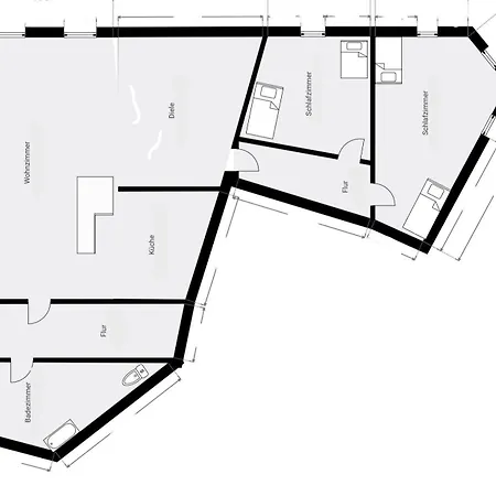 Koala-1-5-personen Apartment Brunsbuttel
